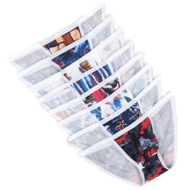 4 Pack Designer Slip String Bikini | dmunderwear