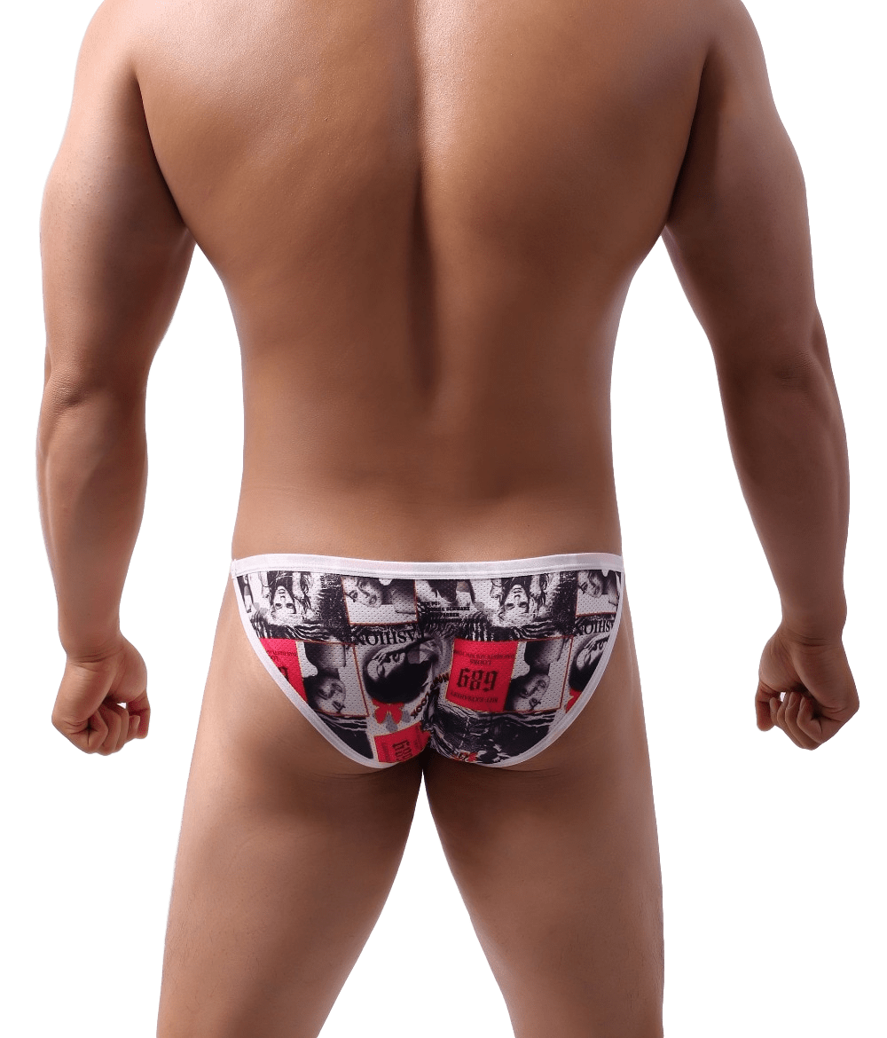 4 Pack Designer Slip String Bikini | dmunderwear detail image 16