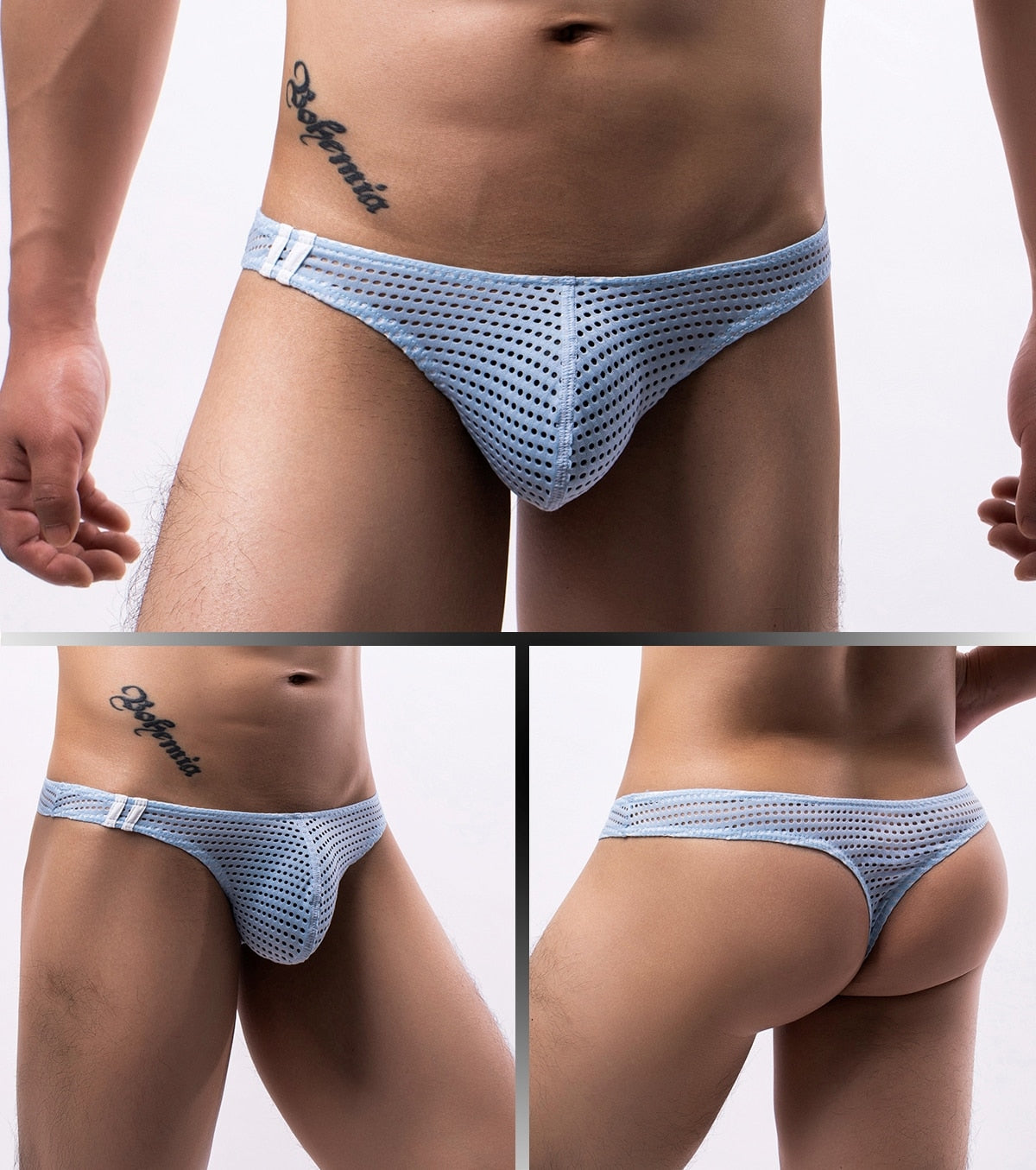 4 Pack Euphoria Thong | dmunderwear detail image 15