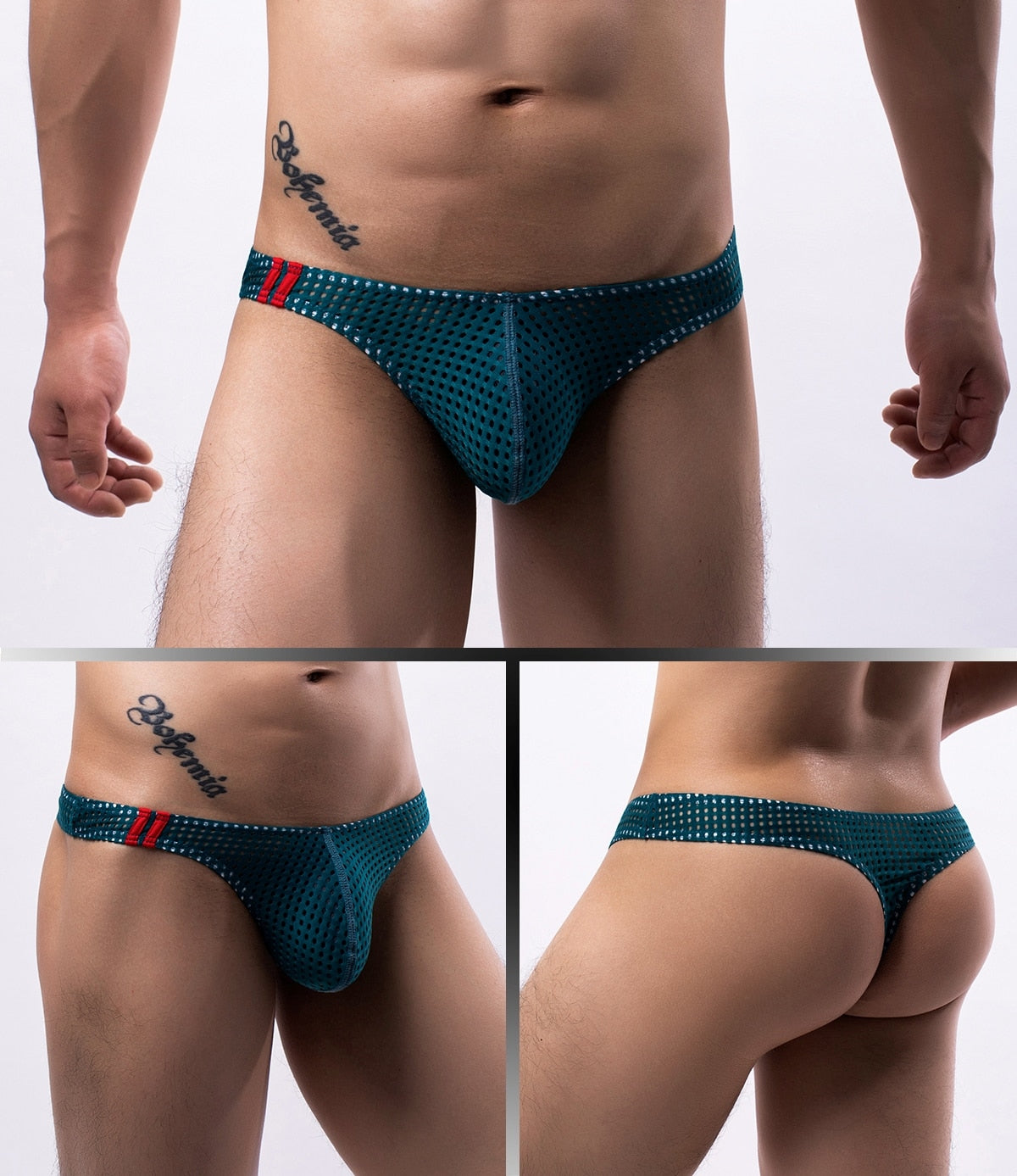 4 Pack Euphoria Thong | dmunderwear detail image 17