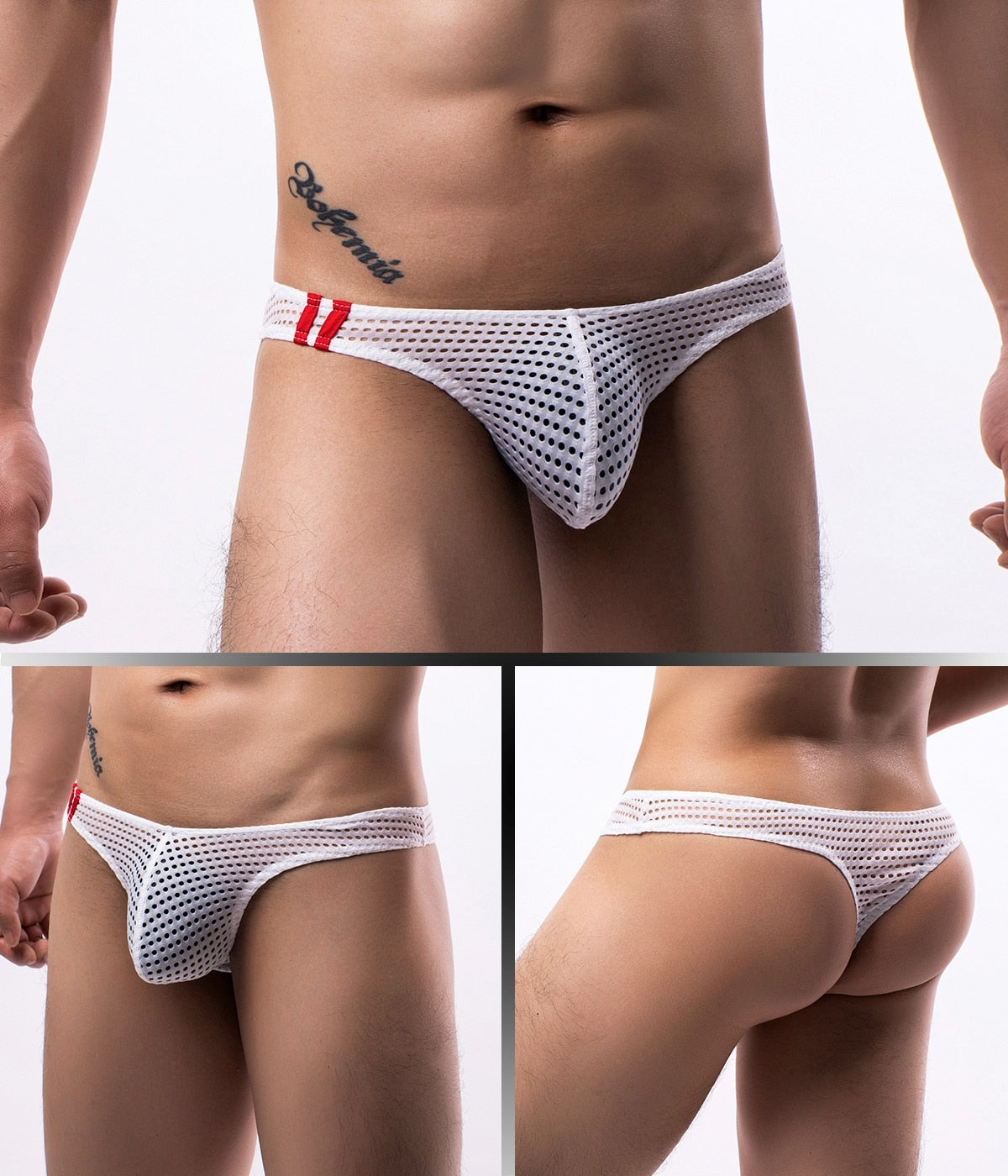 4 Pack Euphoria Thong | dmunderwear detail image 4
