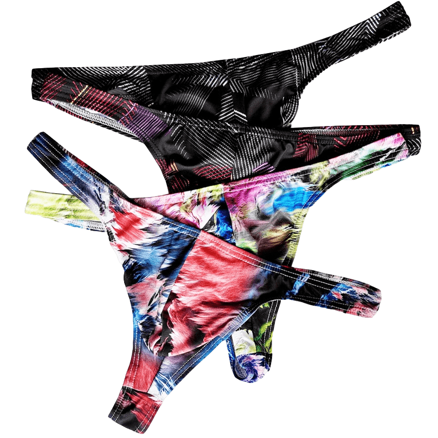 4 Pack Fab Thongs | dmunderwear