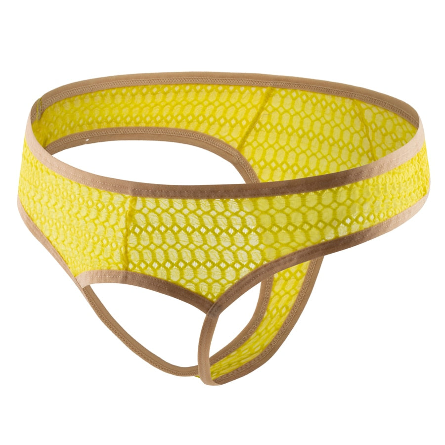 4 Pack Frontless Woven Bahama Thong | dmunderwear detail image 14