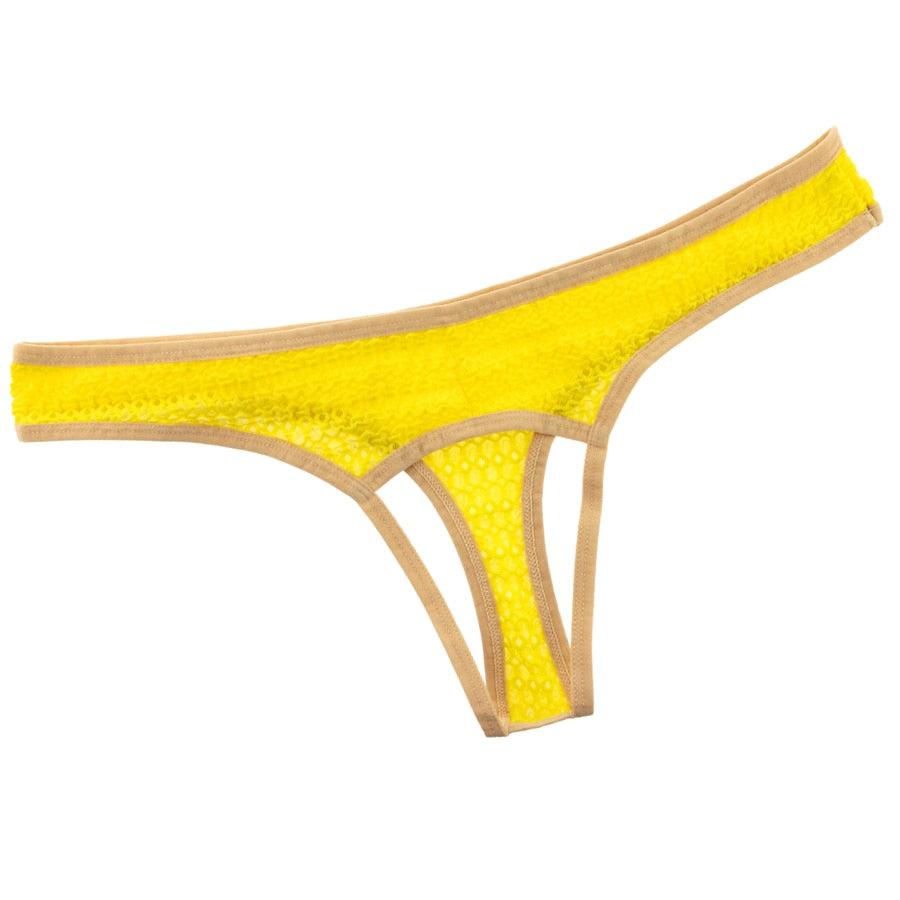4 Pack Frontless Woven Bahama Thong | dmunderwear detail image 16