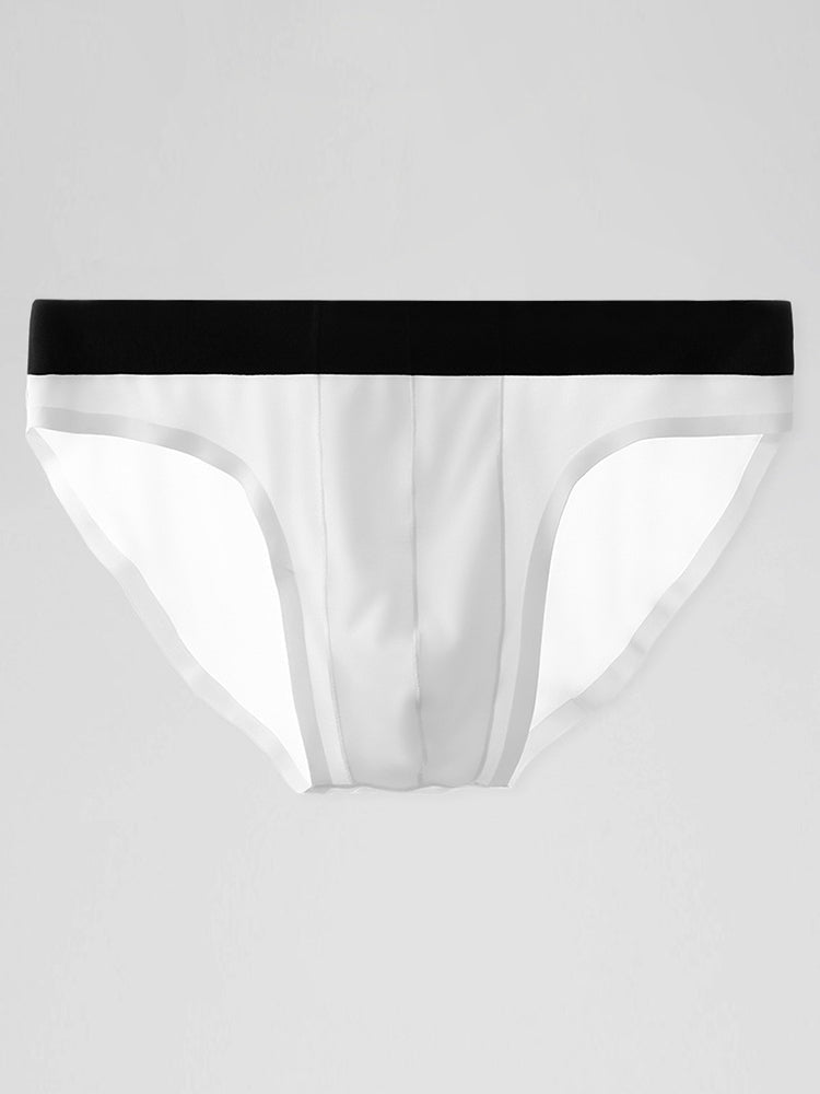 4 Pack Ice Silk Seamless Men's Briefs | dmunderwear detail image 13
