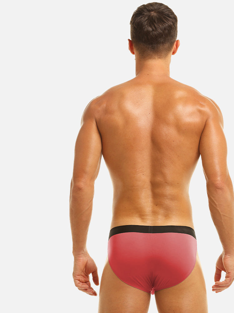 4 Pack Ice Silk Seamless Men's Briefs | dmunderwear detail image 9