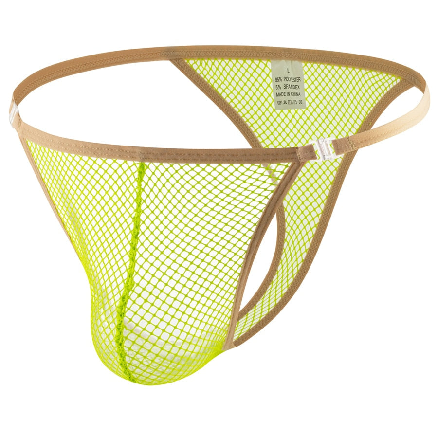 4 Pack Juicy Mesh Thongkini | dmunderwear detail image 8