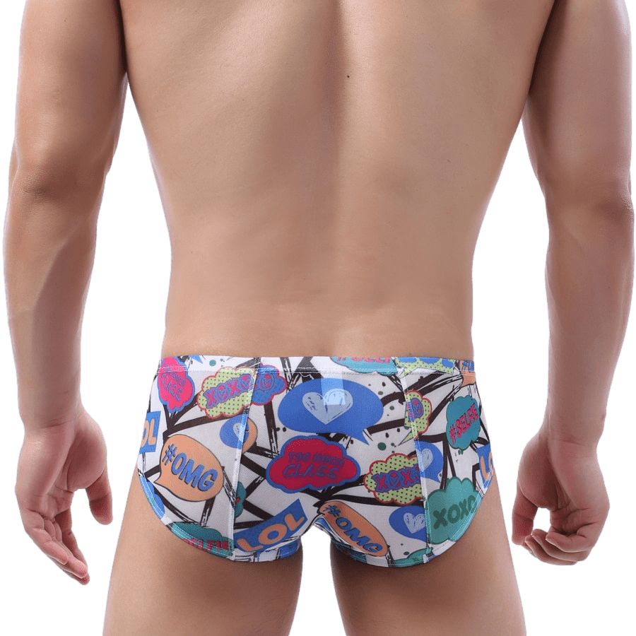 4 Pack Loud Briefs | dmunderwear detail image 13