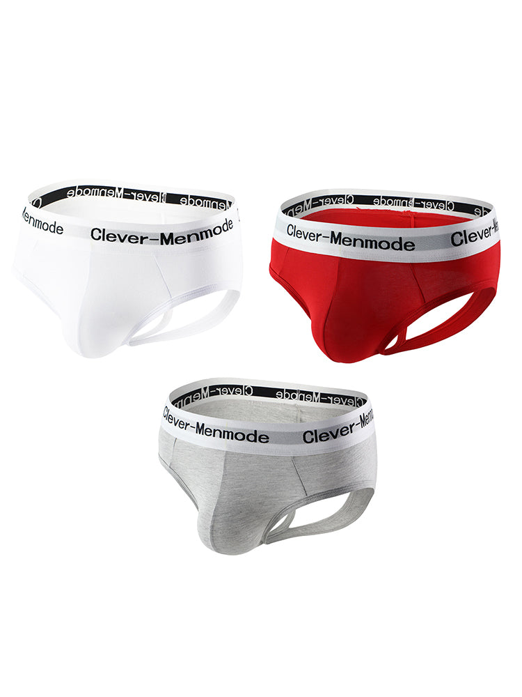 3 Pack Men's Low-Rise Sexy Cooling Airflow Quick-Absorb Lining Lightweight Jockstrap | dmunderwear detail image 16