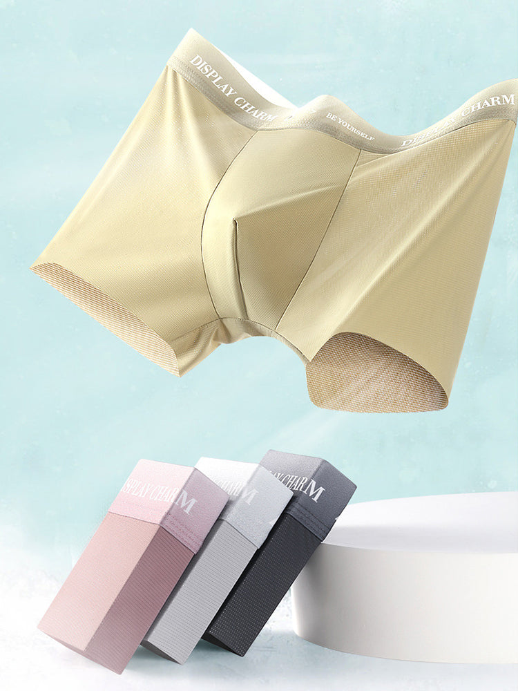 4 Pack Men's Air Pouch Mesh Trunks | dmunderwear detail image 12