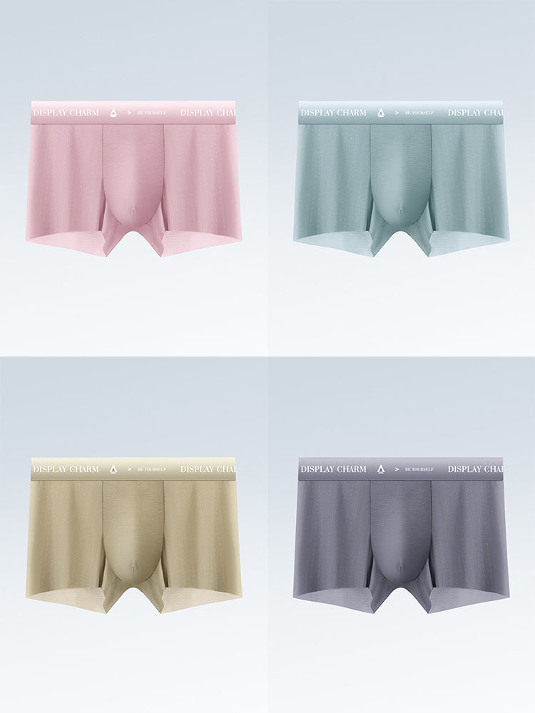 4 Pack Men's Air Pouch Mesh Trunks | dmunderwear detail image 13