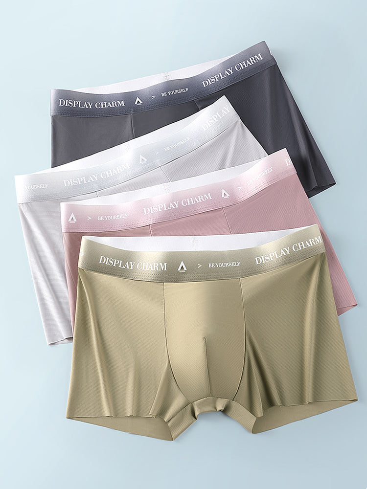 4 Pack Men's Air Pouch Mesh Trunks | dmunderwear detail image 17