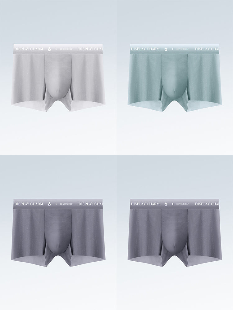 4 Pack Men's Air Pouch Mesh Trunks | dmunderwear detail image 18