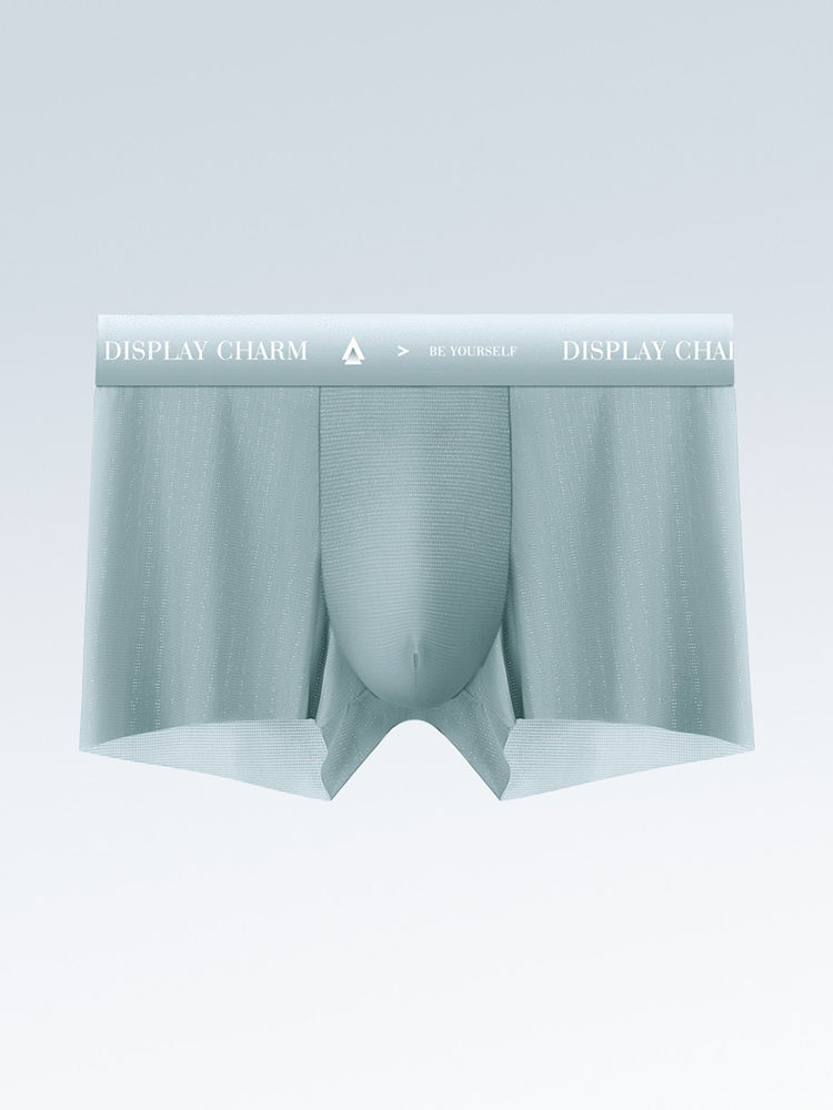 4 Pack Men's Air Pouch Mesh Trunks | dmunderwear detail image 4