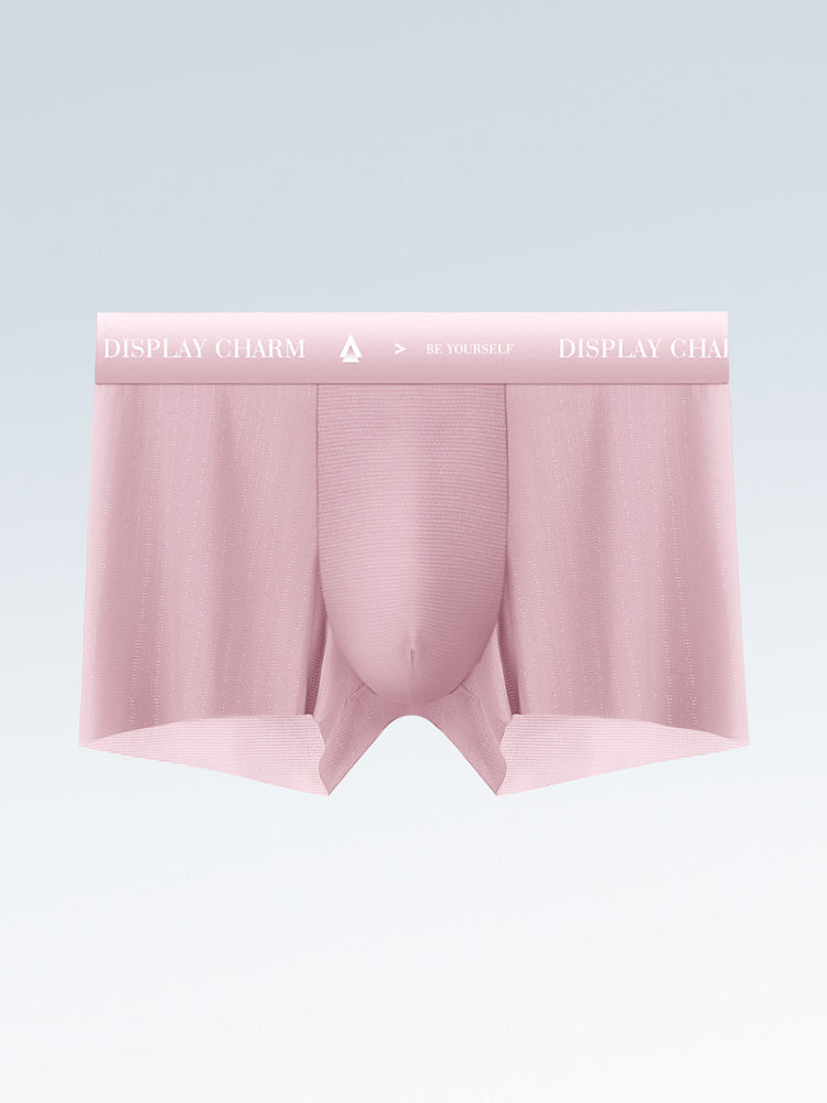 4 Pack Men's Air Pouch Mesh Trunks | dmunderwear detail image 6