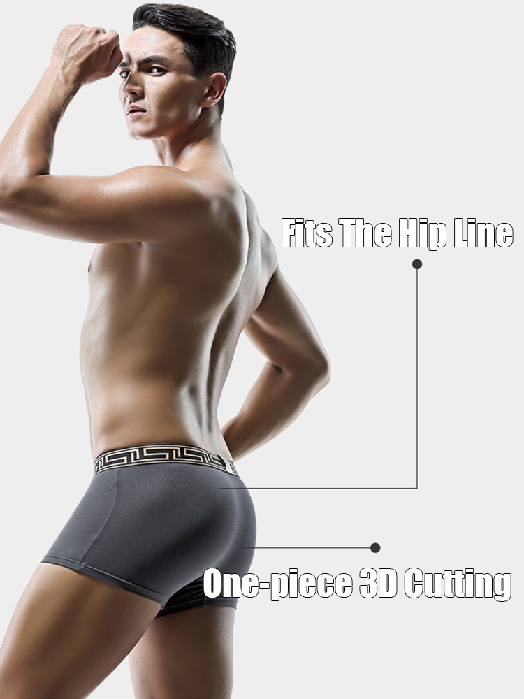 4 Pack Men's Athletic Mesh Pouch Trunks | dmunderwear detail image 13