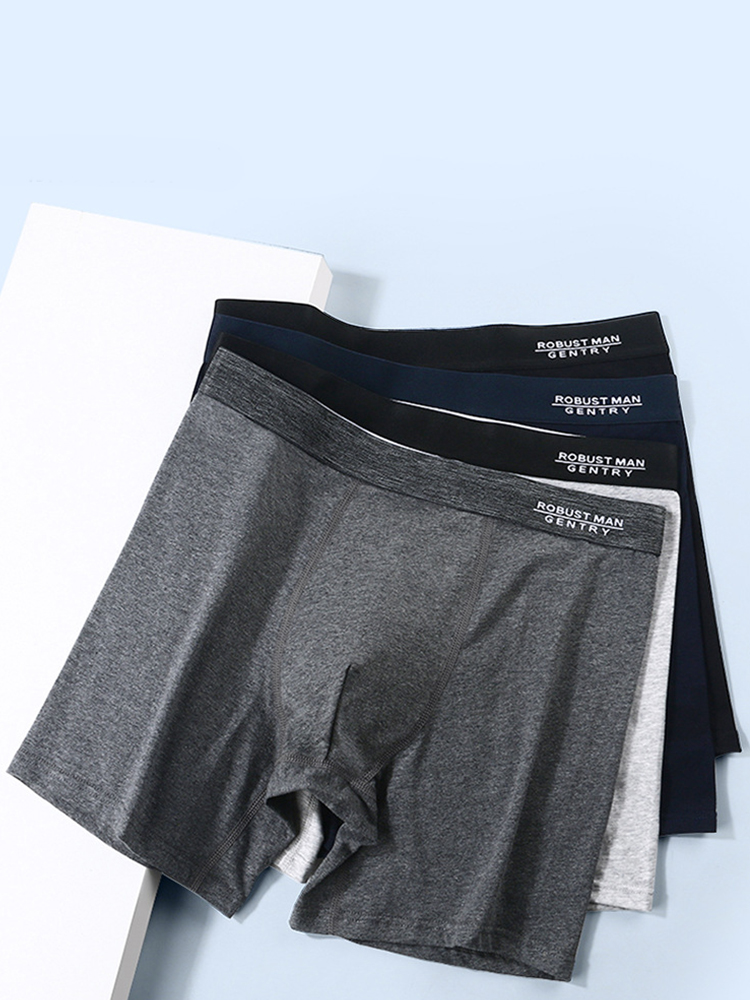 4 Pack Men's Classic Microfiber Trunks | dmunderwear detail image 10