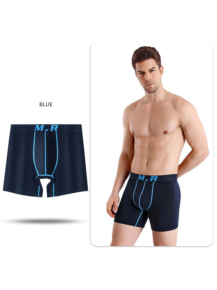 4 Pack Men's Classic Microfiber Trunks | dmunderwear detail image 17