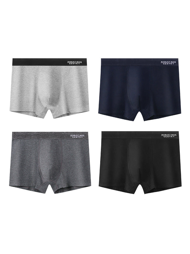 4 Pack Men's Classic Microfiber Trunks | dmunderwear detail image 20