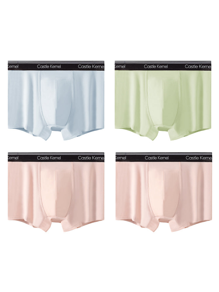 4 Pack Men's Comfort Flex Trunks | dmunderwear detail image 18