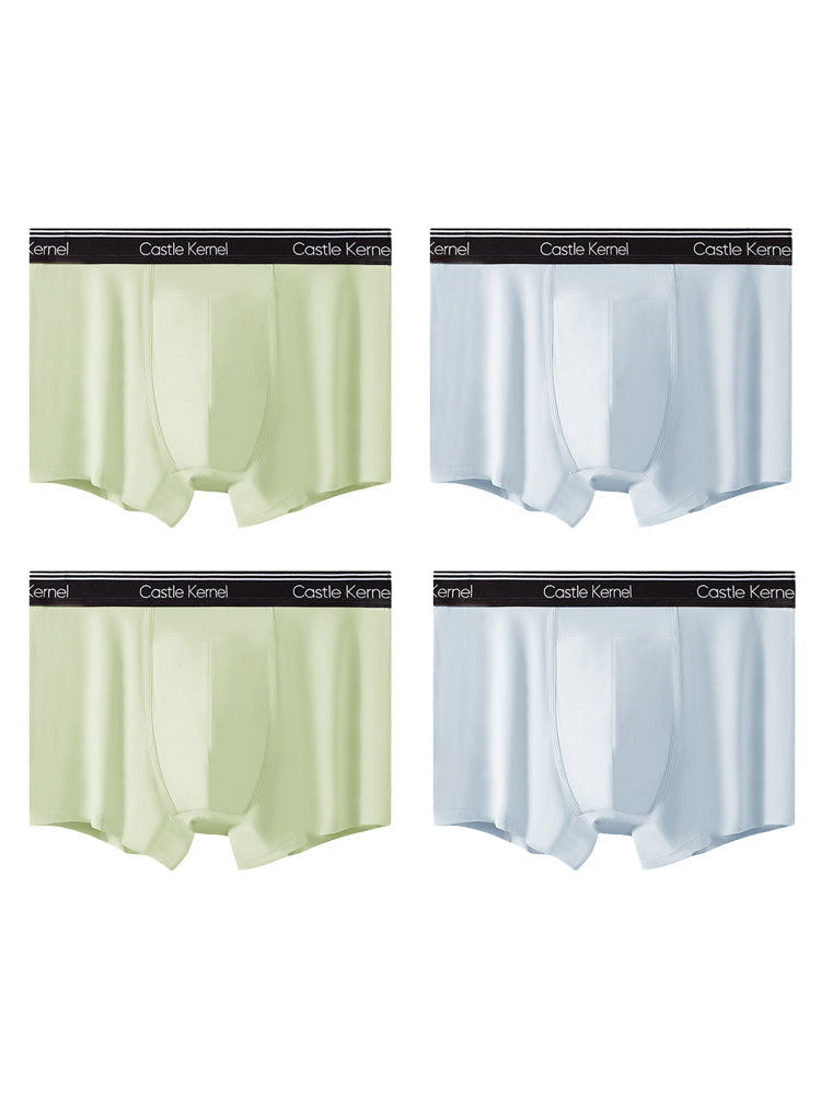 4 Pack Men's Comfort Flex Trunks | dmunderwear detail image 19