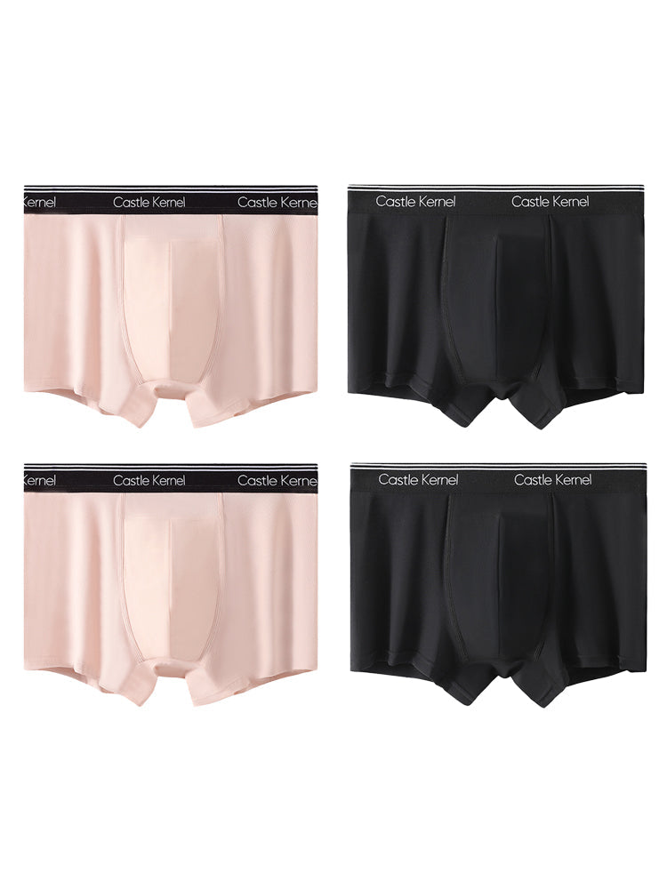 4 Pack Men's Comfort Flex Trunks | dmunderwear detail image 20