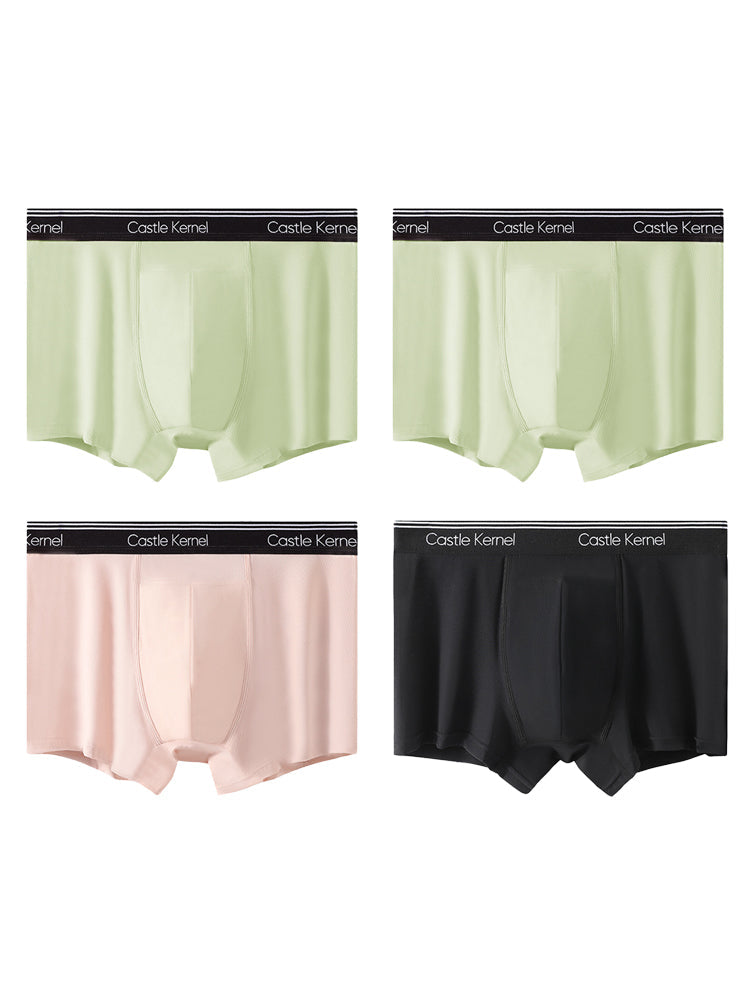 4 Pack Men's Comfort Flex Trunks | dmunderwear detail image 8