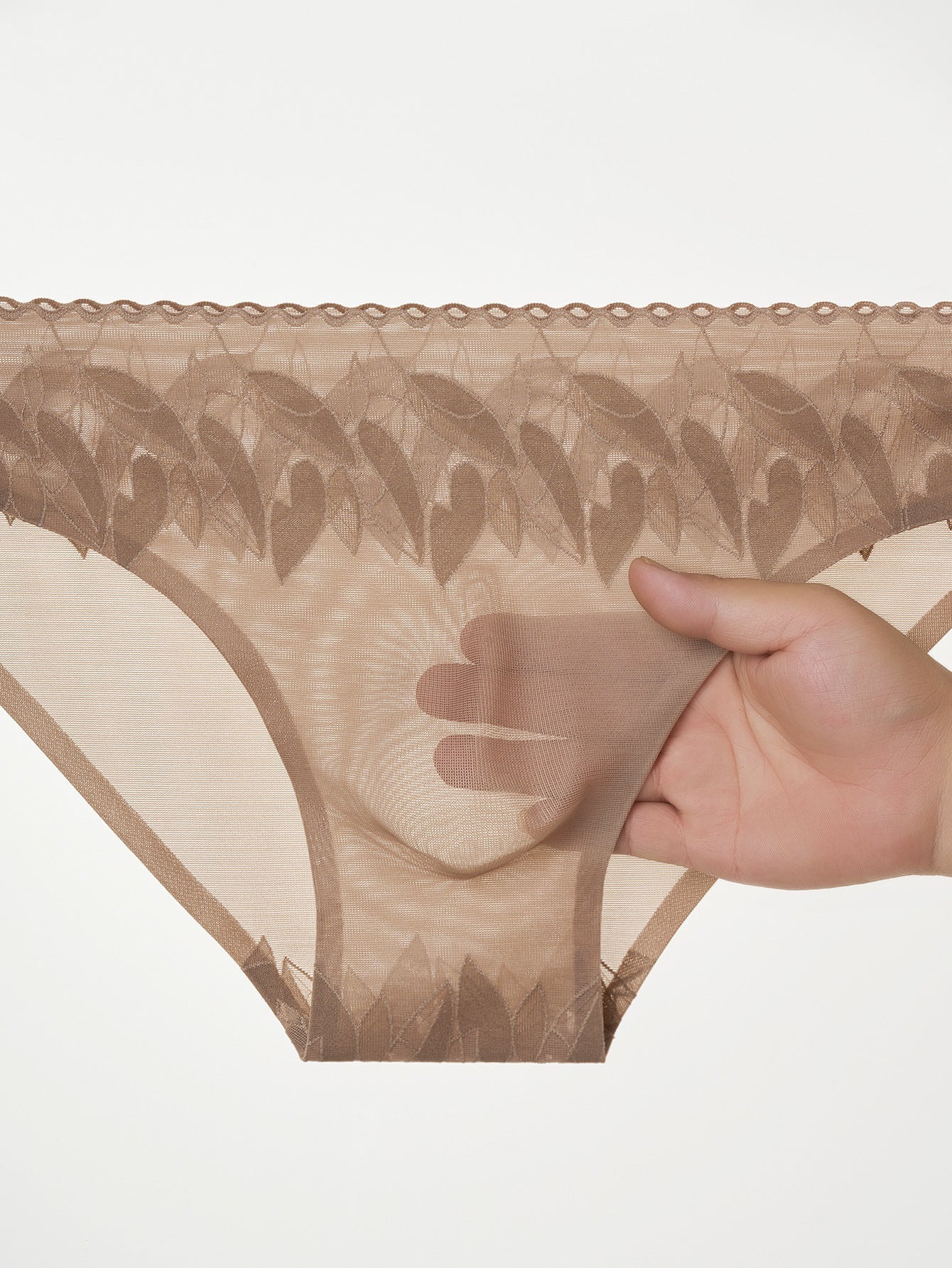 4 Pack Men's 3D Pouch & Seamless Lace Accent Comfort Briefs | dmunderwear detail image 16