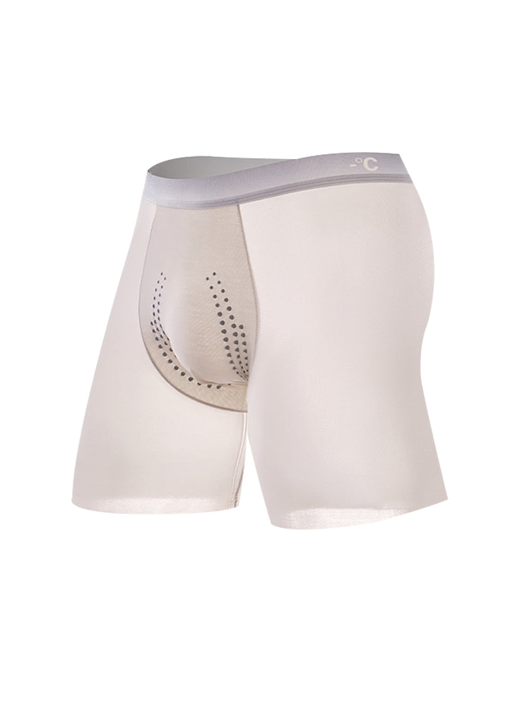 4-pack Men's Anti-Chafing & Gusset Protection Ice Silk Midway Briefs | dmunderwear detail image 15