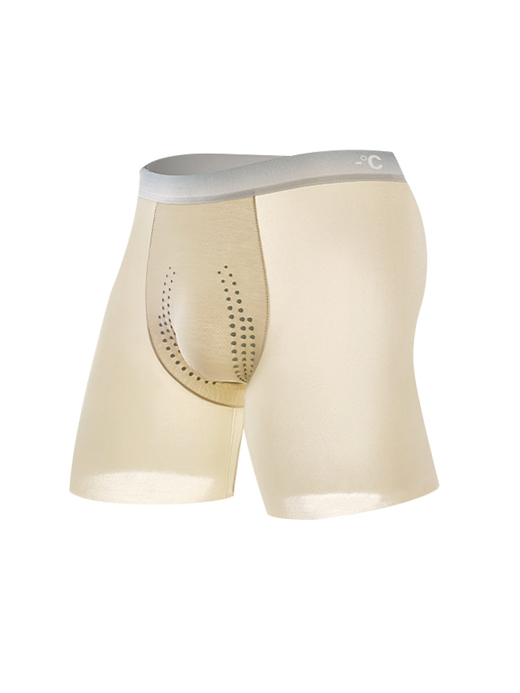 4-pack Men's Anti-Chafing & Gusset Protection Ice Silk Midway Briefs | dmunderwear detail image 17
