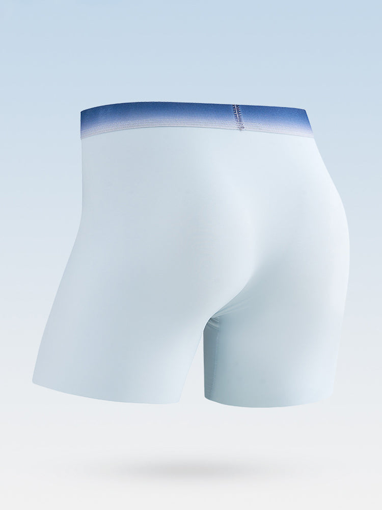 4-pack Men's Anti-Chafing & Gusset Protection Ice Silk Midway Briefs | dmunderwear detail image 8