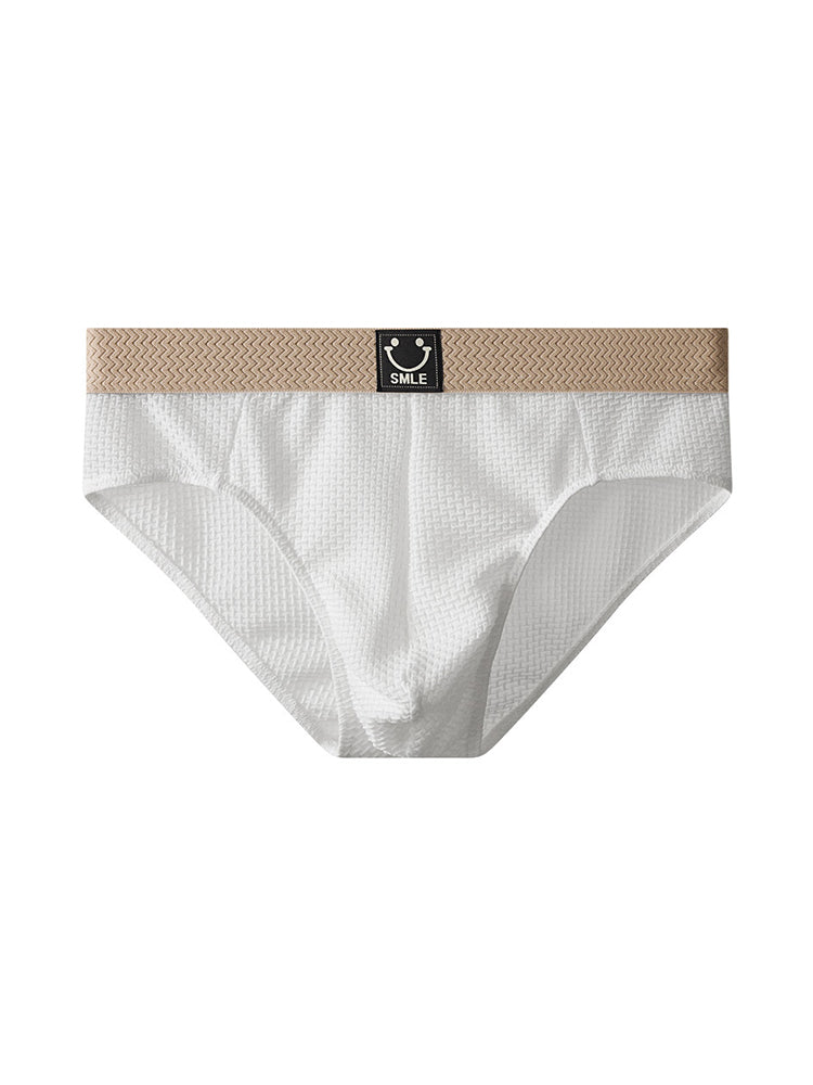 4-pack Men's Anti-Chafing Odor-Control Comfy Waistband Briefs | dmunderwear detail image 10