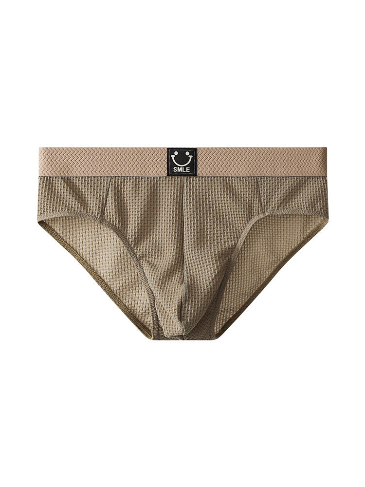 4-pack Men's Anti-Chafing Odor-Control Comfy Waistband Briefs | dmunderwear detail image 11