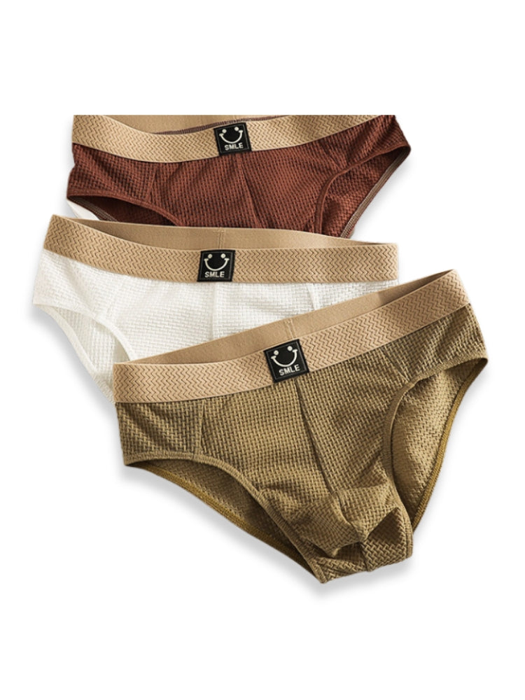 4-pack Men's Anti-Chafing Odor-Control Comfy Waistband Briefs | dmunderwear detail image 3