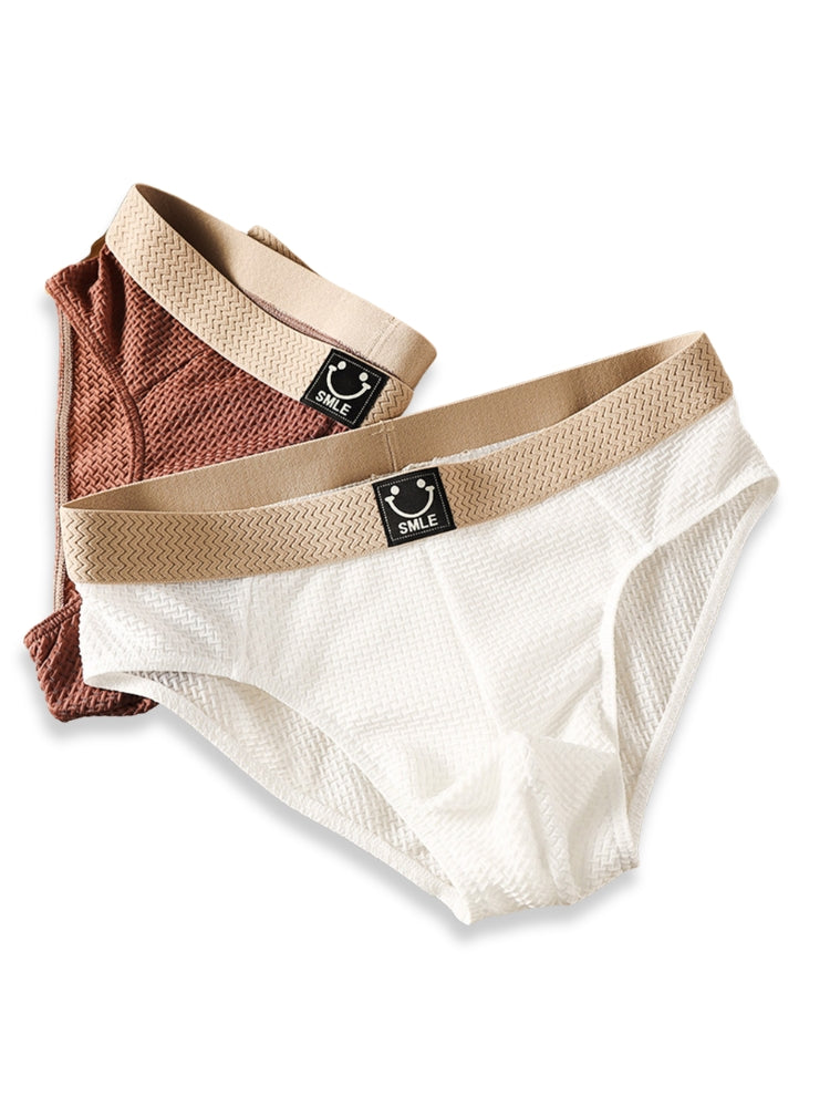 4-pack Men's Anti-Chafing Odor-Control Comfy Waistband Briefs | dmunderwear detail image 5