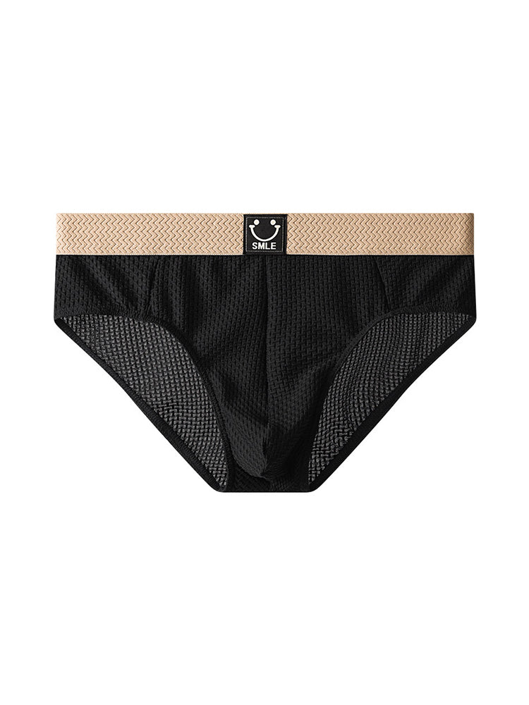 4-pack Men's Anti-Chafing Odor-Control Comfy Waistband Briefs | dmunderwear detail image 9