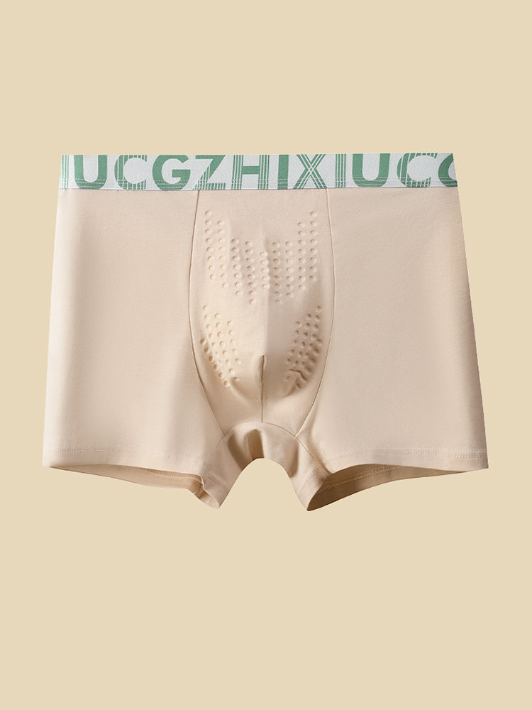 4 Pack Men's Antibacterial Comfort Cotton Quick-Dry Trunks | dmunderwear