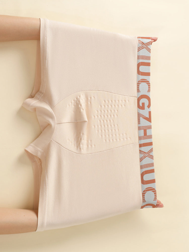 4 Pack Men's Antibacterial Comfort Cotton Quick-Dry Trunks | dmunderwear detail image 19
