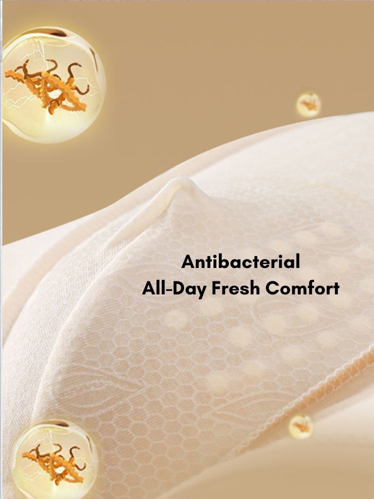 4 Pack Men's Antibacterial Comfort Cotton Quick-Dry Trunks | dmunderwear detail image 6
