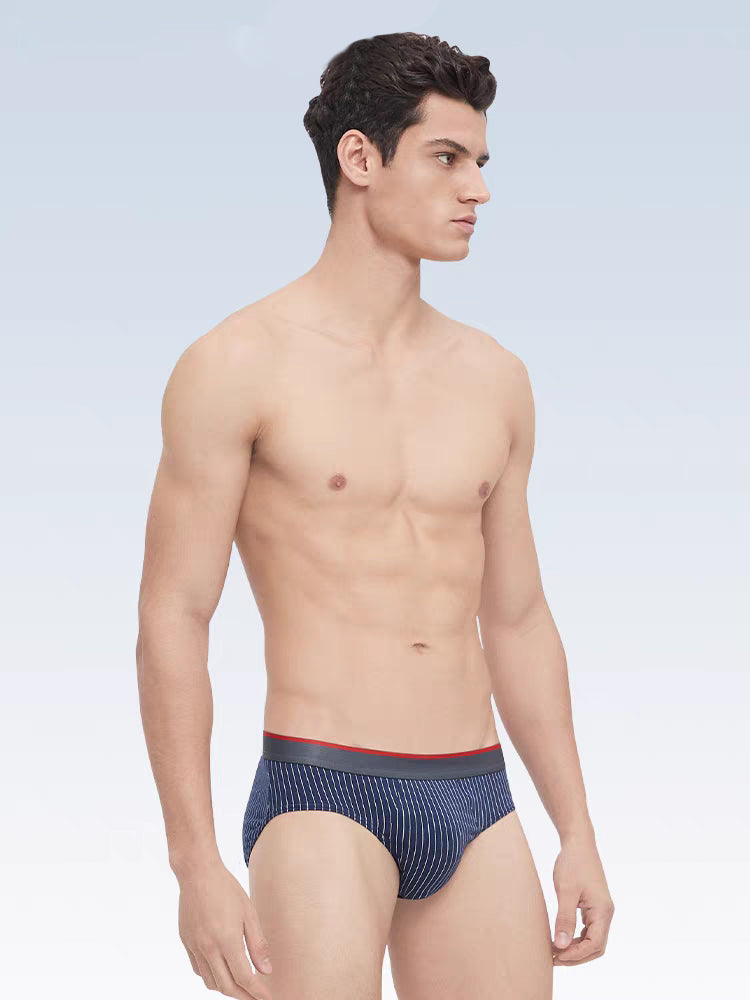 3-pack Men's Antibacterial Pure Cotton Sexy Sports Breathable Underwear | dmunderwear