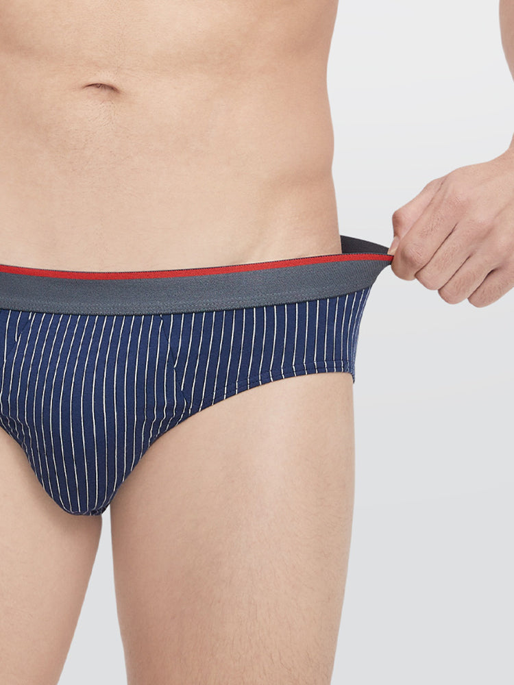 3-pack Men's Antibacterial Pure Cotton Sexy Sports Breathable Underwear | dmunderwear detail image 5