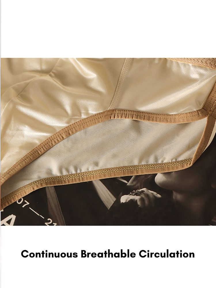 4 Pack Men's Breathable Thin & Soft-Touch Mid-Rise Briefs | dmunderwear detail image 15