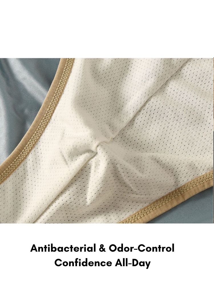4 Pack Men's Breathable Thin & Soft-Touch Mid-Rise Briefs | dmunderwear detail image 16