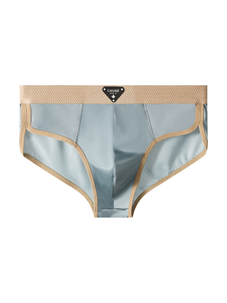 4 Pack Men's Breathable Thin & Soft-Touch Mid-Rise Briefs | dmunderwear detail image 19