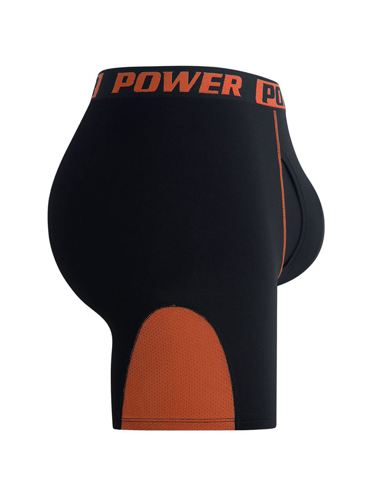 4 Pack Men's Comfy Waistband Workout Ready All-Season Boxer Briefs | dmunderwear detail image 19