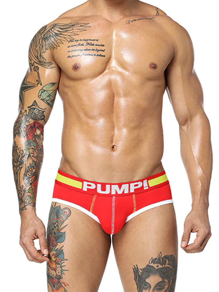4 Pack Men's Cool Down U Convex Pouch Briefs | dmunderwear detail image 10