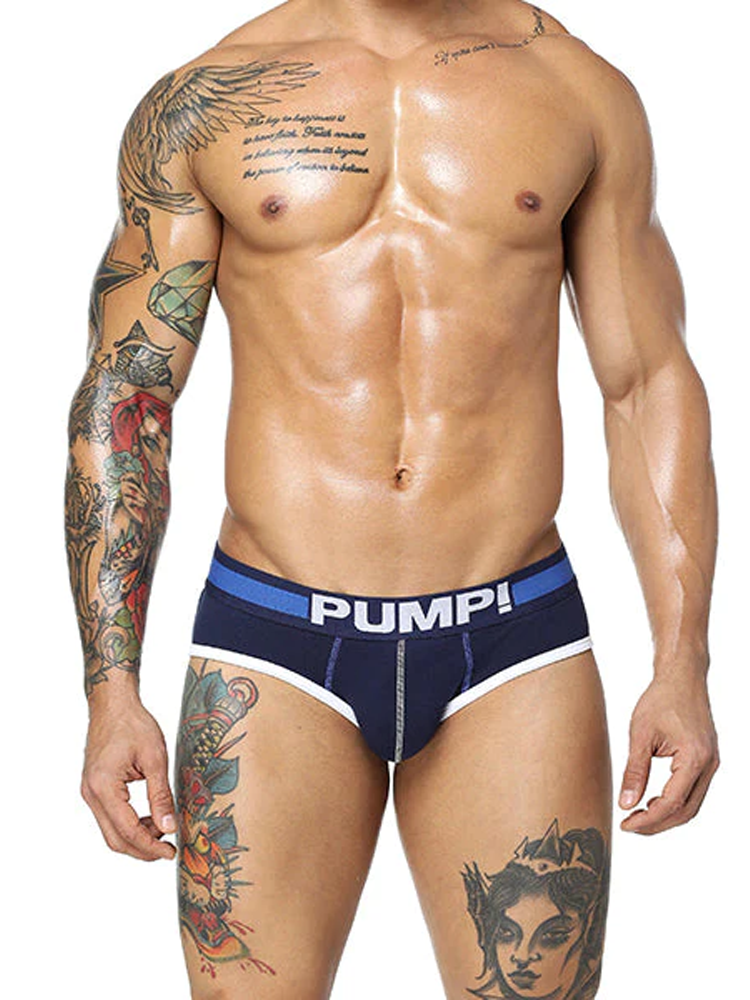 4 Pack Men's Cool Down U Convex Pouch Briefs | dmunderwear detail image 13