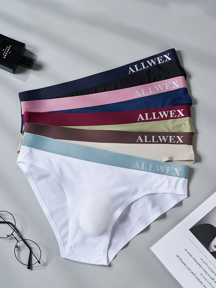 4 Pack Men's Cooling Stretch Fit Lightweight & Airy Soft Touch Briefs | dmunderwear detail image 13