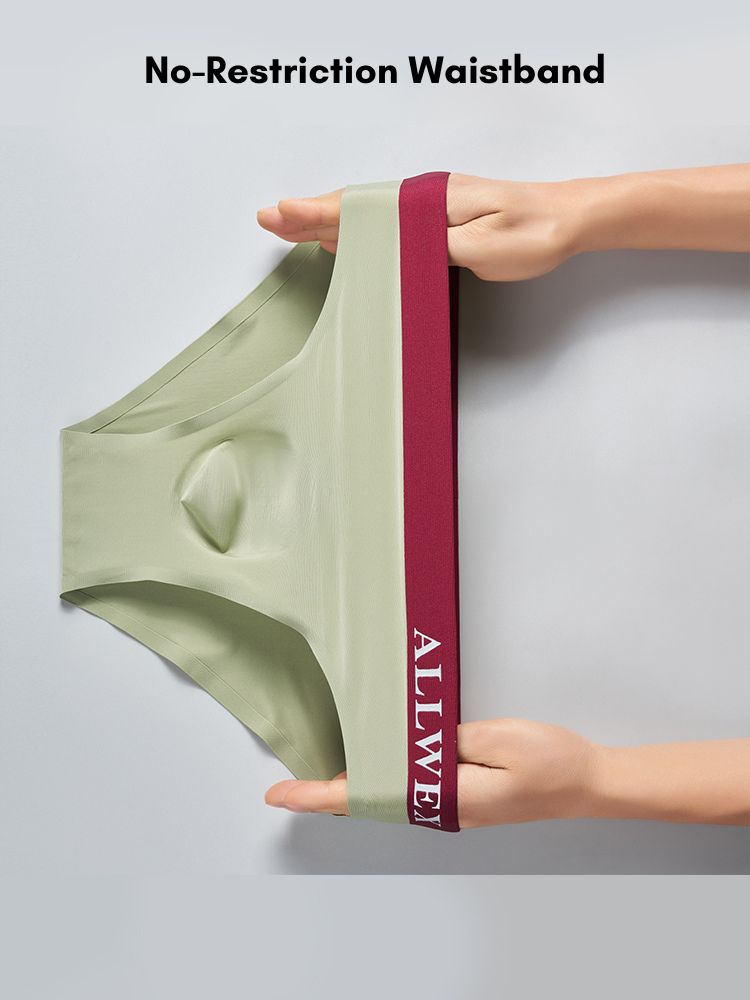 4 Pack Men's Cooling Stretch Fit Lightweight & Airy Soft Touch Briefs | dmunderwear detail image 6