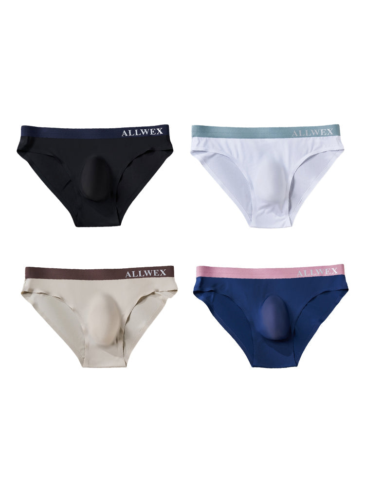 4 Pack Men's Cooling Stretch Fit Lightweight & Airy Soft Touch Briefs | dmunderwear detail image 8
